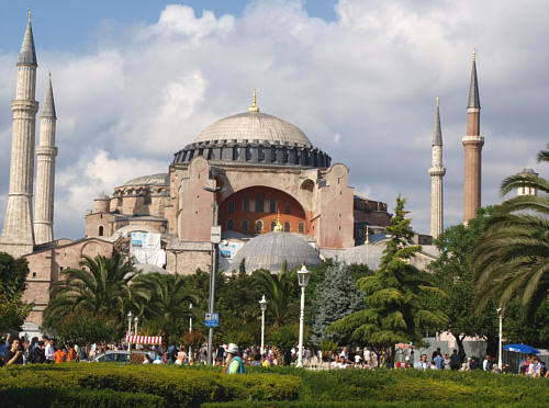 Turcja, Stambuł, Bazylika Hagia Sophia (Aya Sofya)
