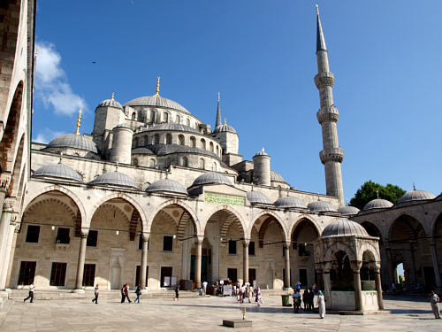 Turcja, Stambuł, Błękitny Meczet czyli Meczet Sułtana Ahmeda (Sultanahmet Camii)